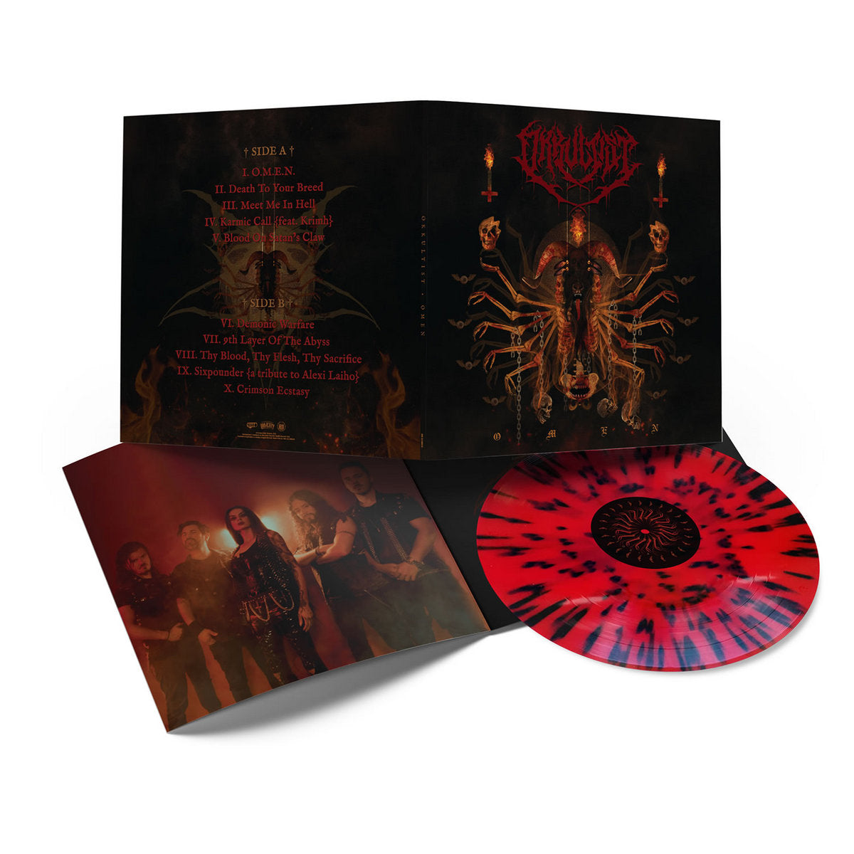 OKKULTIST - O.M.E.N. (Splatter Vinyl)