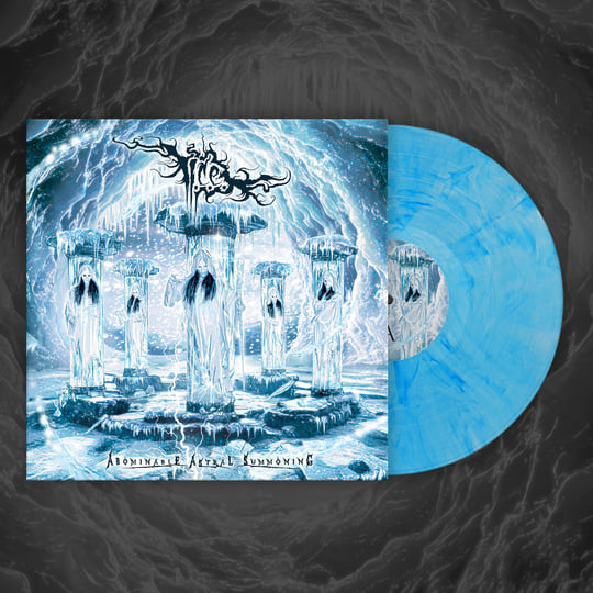 IMPERIAL CRYSTALLINE ENTOMBMENT - Abominable Astral Summoning (Blue With Blue Smoke Vinyl)