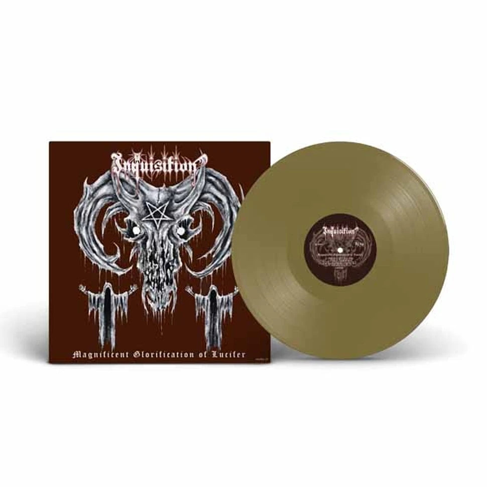 INQUISITION - Magnificent Glorification Of Lucifer (Gold Vinyl)
