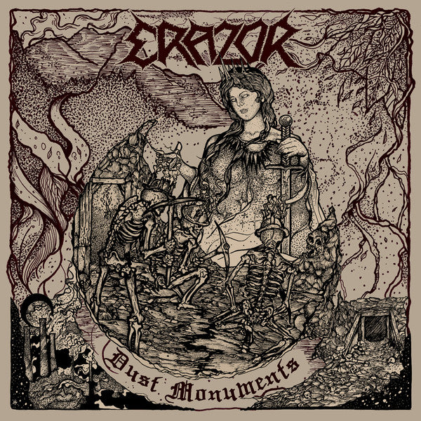 ERAZOR - Dust Monuments (oxblood vinyl)