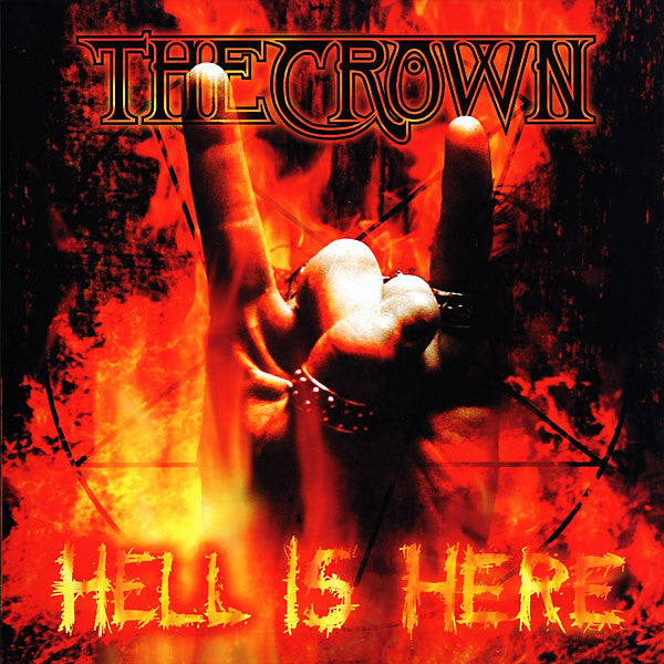 THE CROWN - Hell Is Here (Red with Black Marble vinyl)