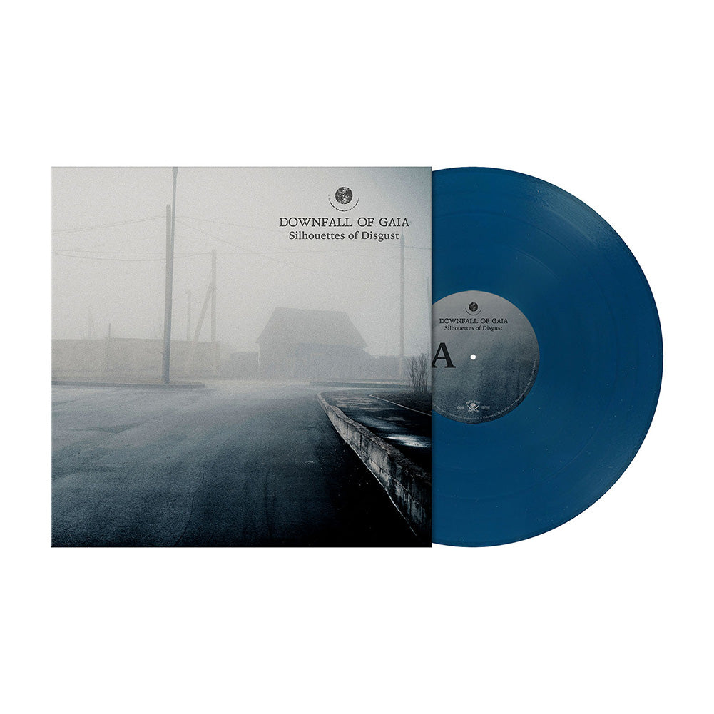 DOWNFALL OF GAIA - Silhouettes of Disgust (Blue/Green Marbled Vinyl)
