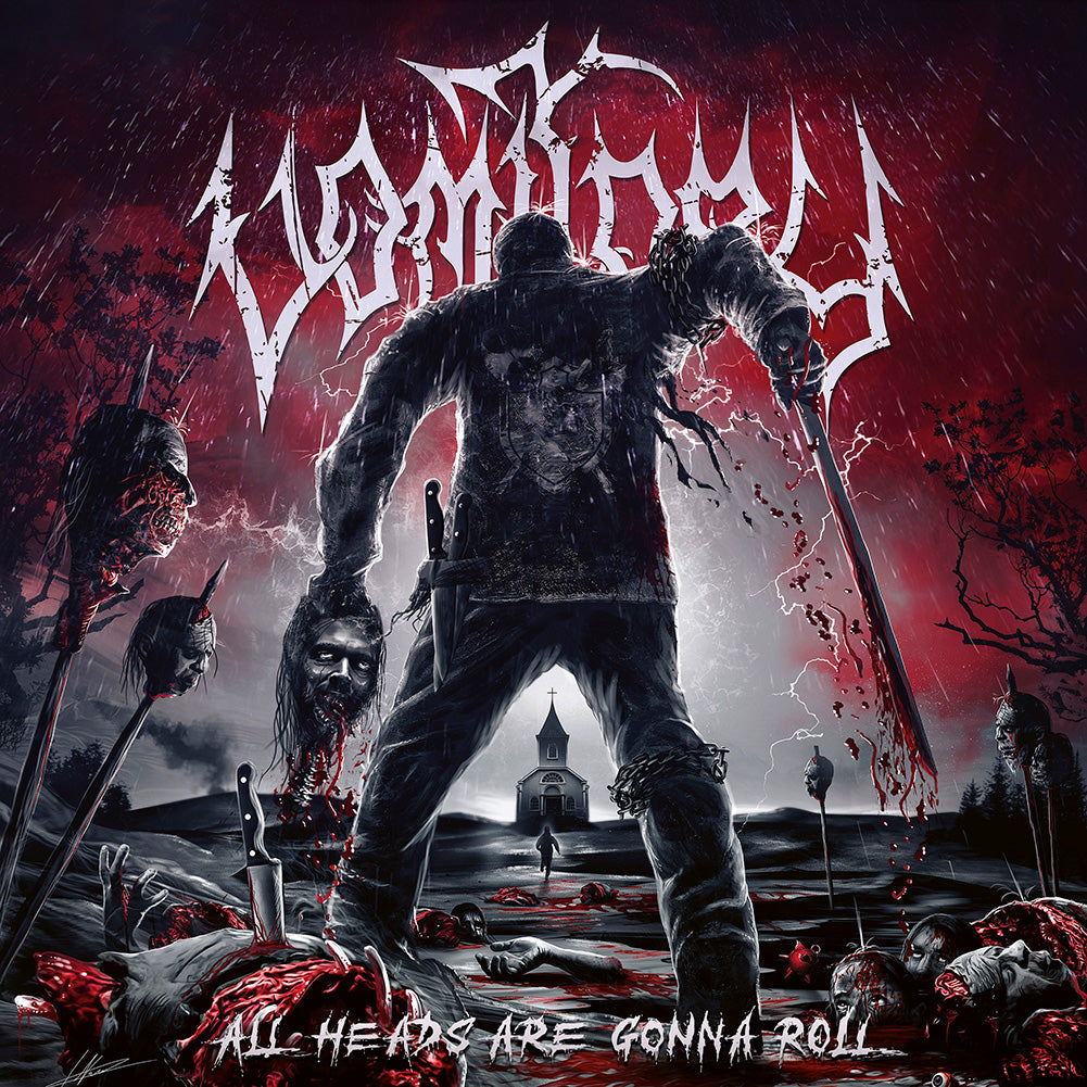 VOMITORY - All Heads Are Gonna Roll (Red Purple Splatter Vinyl)