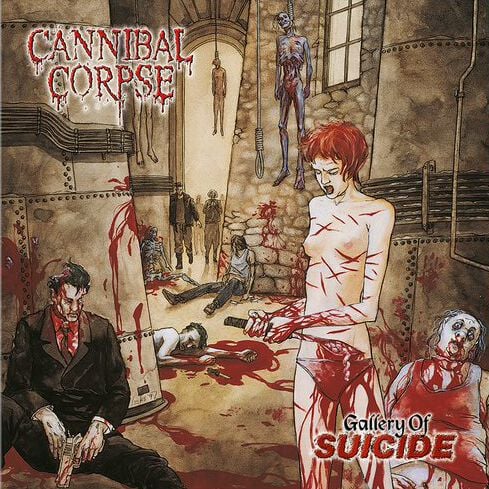 CANNIBAL CORPSE - Gallery Of Suicide (Black Vinyl)