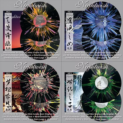 NIGHTWISH - Nightwish Bundle Ltd50 Handnumbered (4 x 2 Splatter Vinyl)