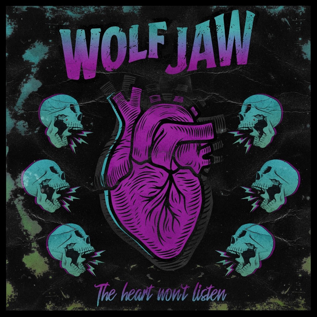 WOLF JAW - The Heart Won´t Listen (White Vinyl)