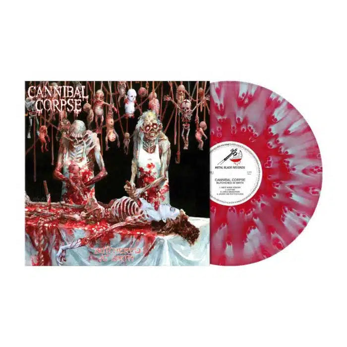 CANNIBAL CORPSE - Butchered At Birth (Blood Spilled Vinyl)