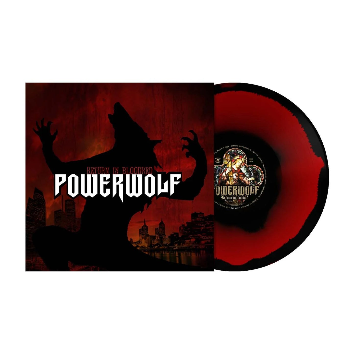 POWERWOLF - Return In Bloodred (Red/Black Corona Vinyl)