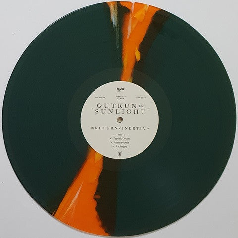OUTRUN THE SUNLIGHT - The Return Of Inertia 2.0 ( Green w/ Trans Orange & White Pulsar Vinyls)
