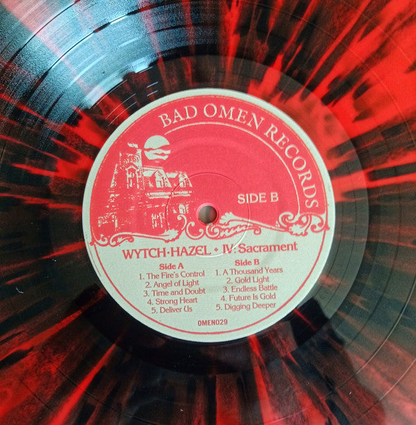 WYTCH HAZEL - IV: Sacrament (Bloody Axe Red & Black Splatter Vinyl)