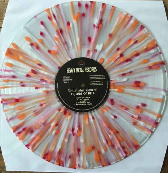 WITCHFINDER GENERAL - Friends Of Hell (Splatter Vinyl)
