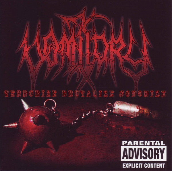 VOMITORY - Terrorize Brutalize Sodomize (CD)