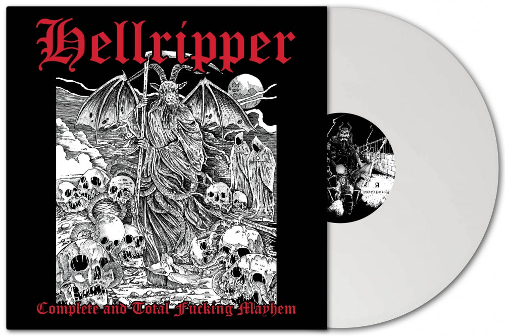 HELLRIPPER - Complete And Total Fucking Mayhem (White Vinyl)