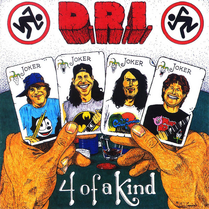 D.R.I. - 4 Of A Kind (White/Green Splatter Vinyl)