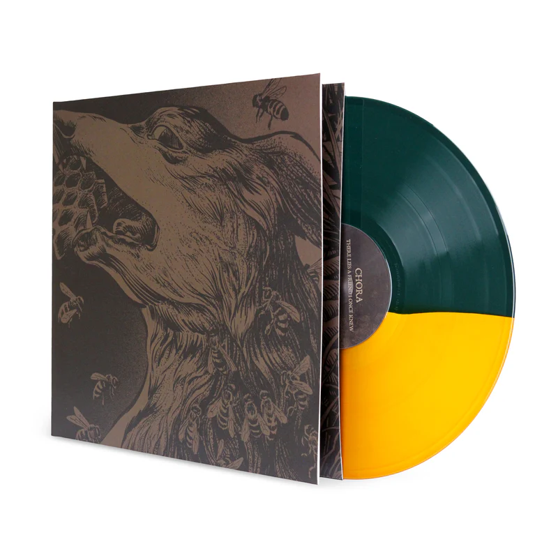 CHORA - There Lies A Friend I Once Knew (Amber/Forest Green Half/Half Vinyl) (EU Ed)