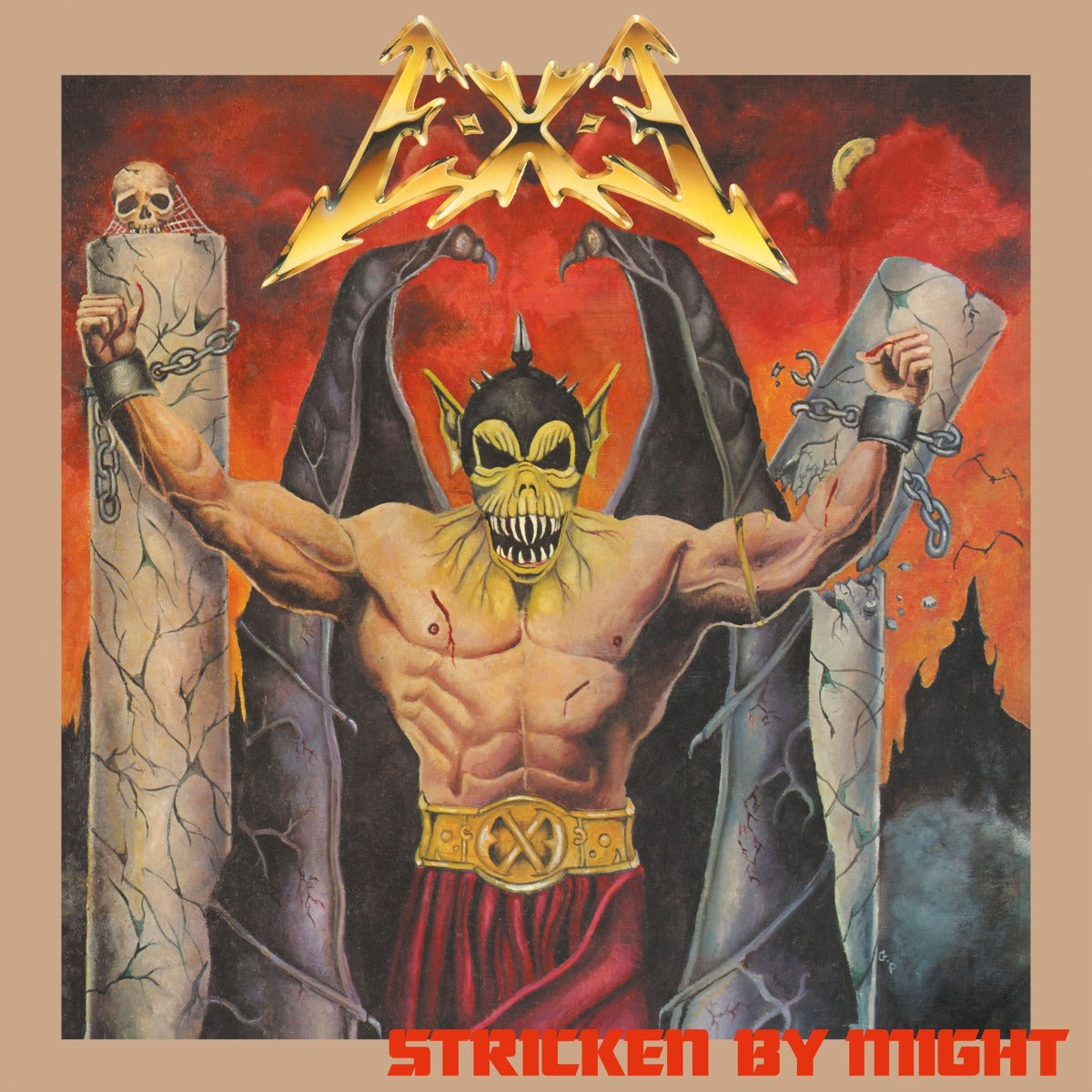 E-X-E - Stricken by Might (Transparent Orange Vinyl)