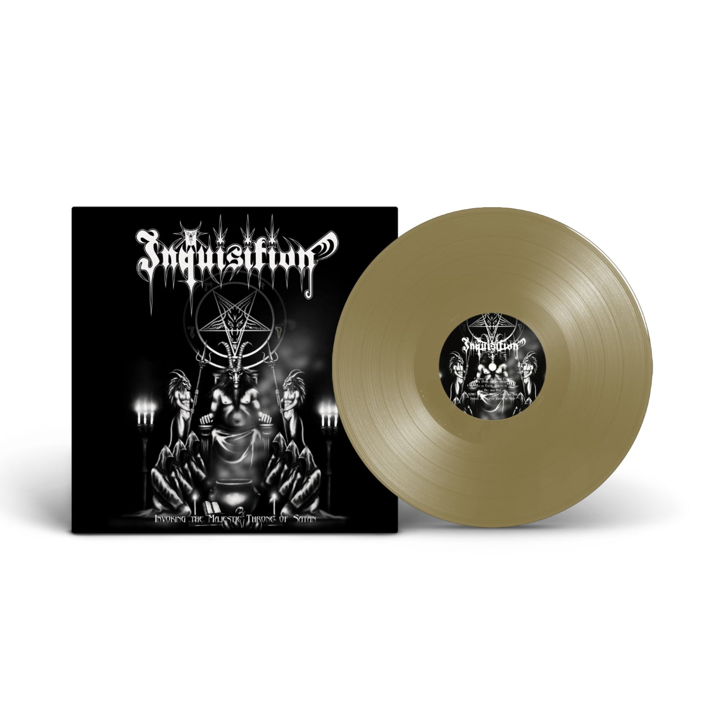 INQUISITION - Invoking the Majestic Throne of Satan (Gold Vinyl)