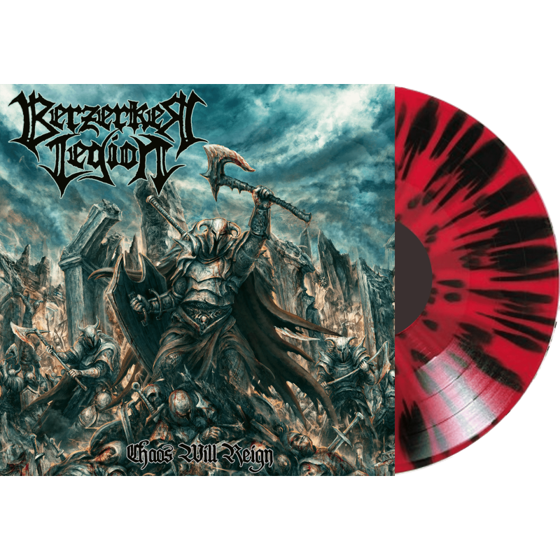 BERZERKER LEGION - Chaos will Reign (Red/black splatter vinyl)