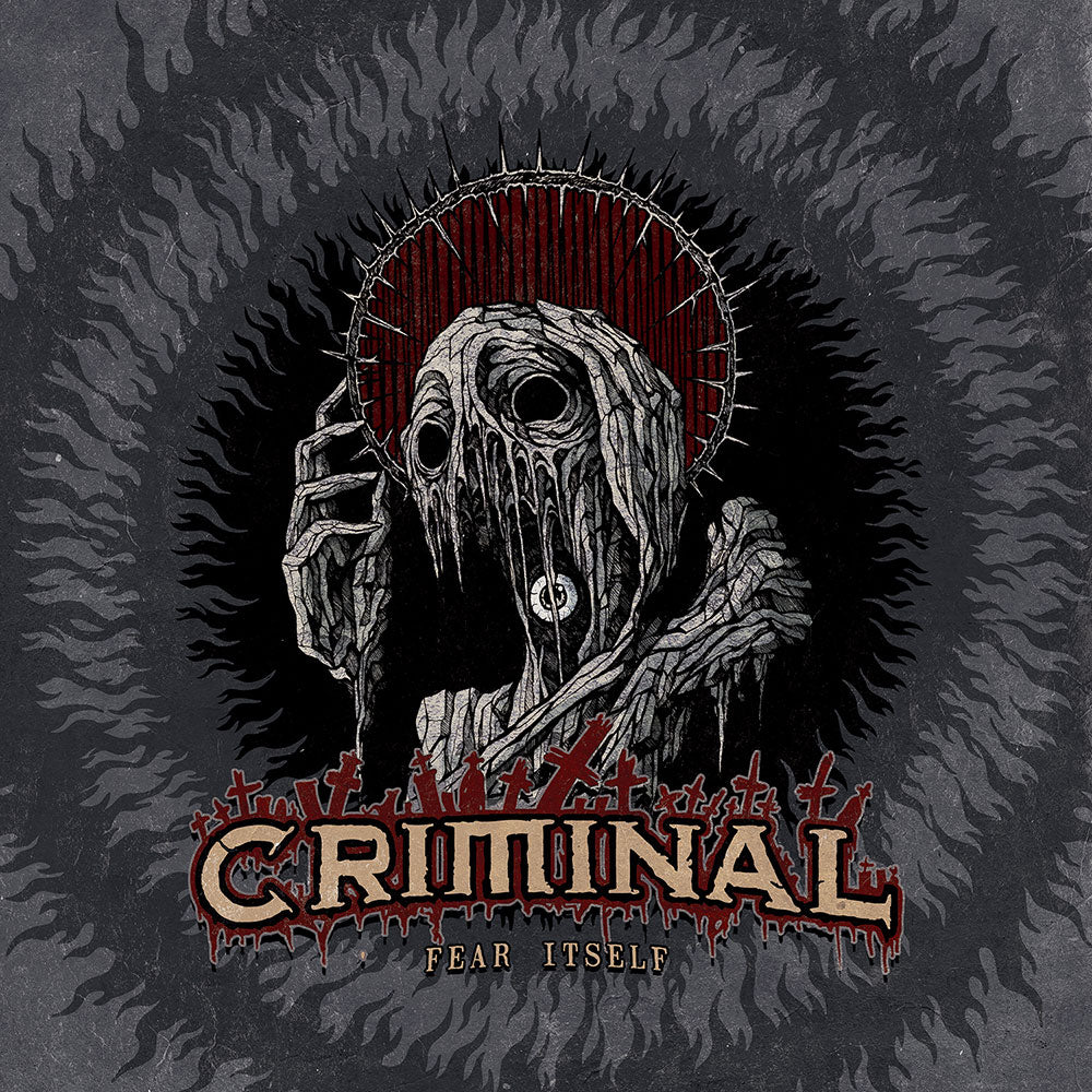 CRIMINAL– fear itself (Wine Red Marbled Vinyl)