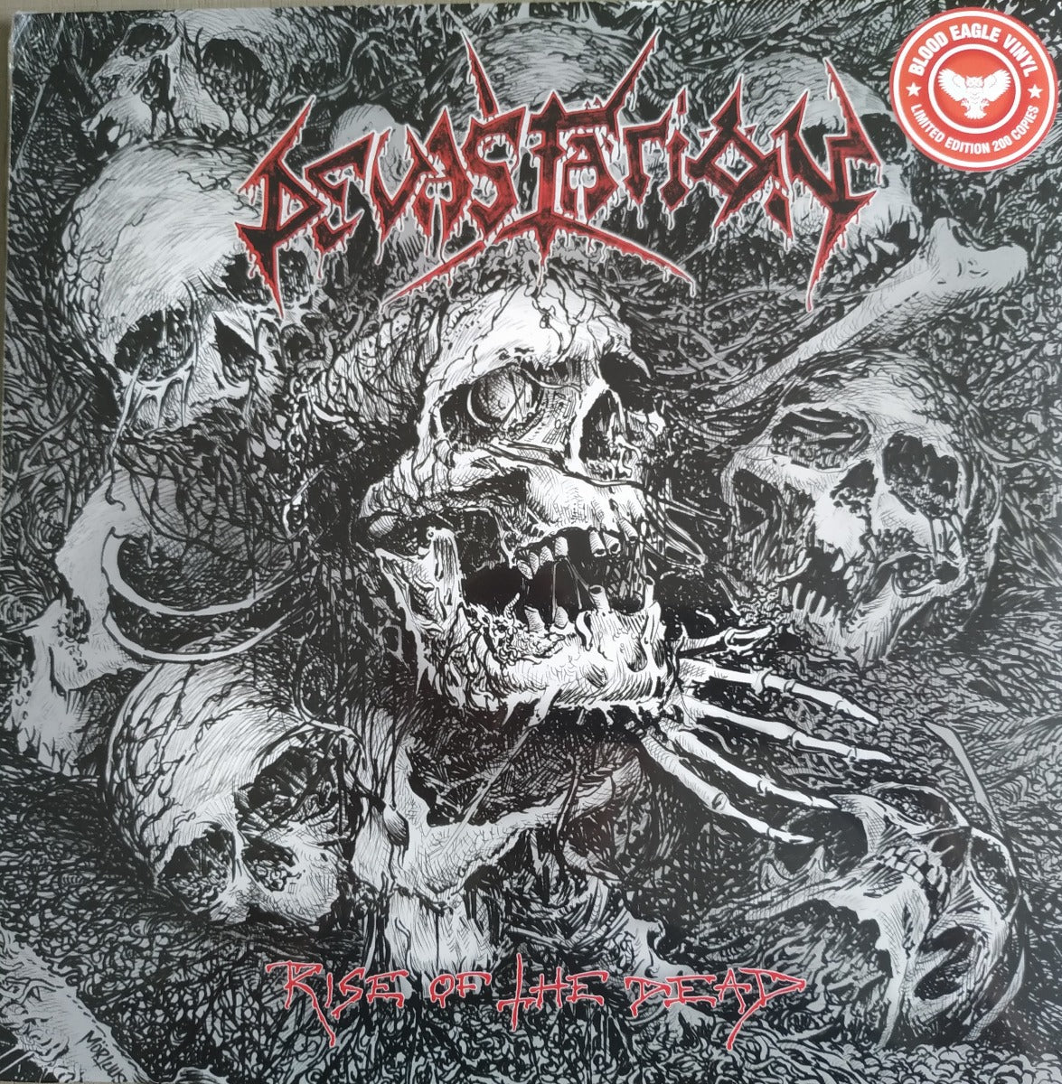 DEVASTATIÖN- Rise Of The Dead (Blood Eagle Vinyl)