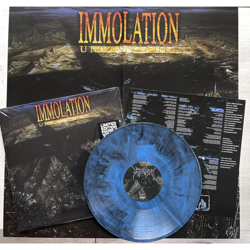 IMMOLATION - Unholy Cult (Blue/ Black Marble Vinyl)