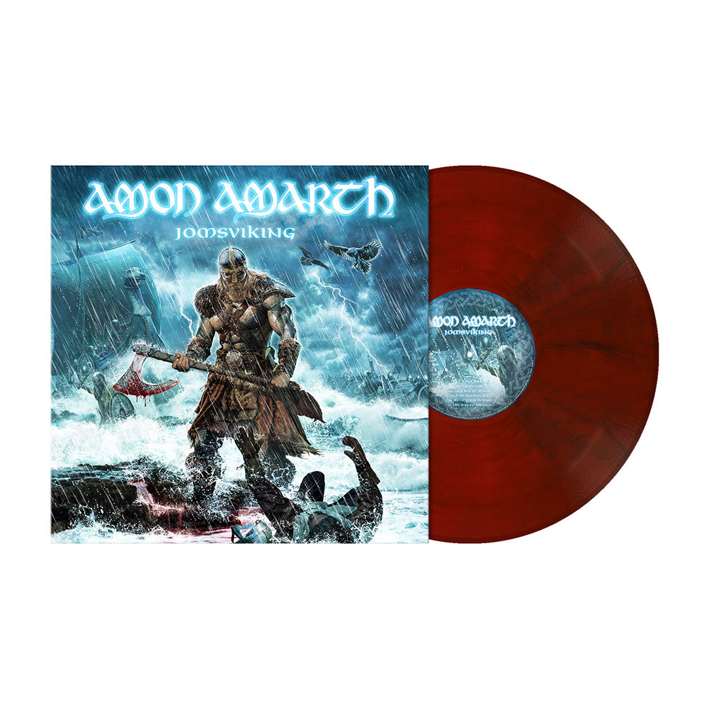 AMON AMARTH - Jomsviking (Ruby Red Marbled Vinyl)