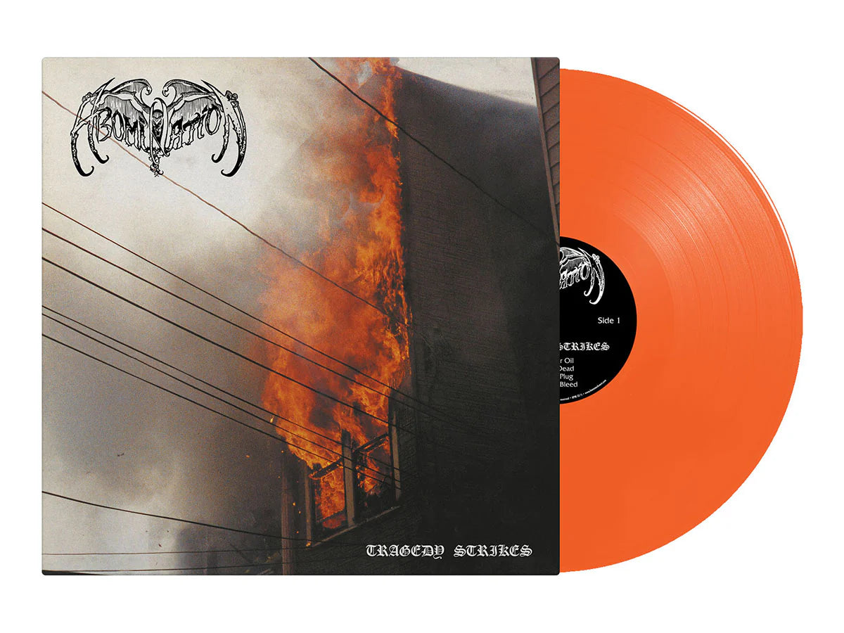 ABOMINATION - Tragedy Strikes (Transparent Orange Vinyl)