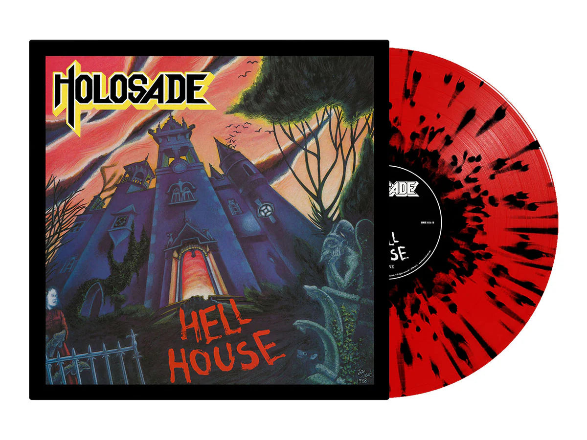 HOLOSADE - Hellhouse (Transparent Red/Black Splatter Vinyl)