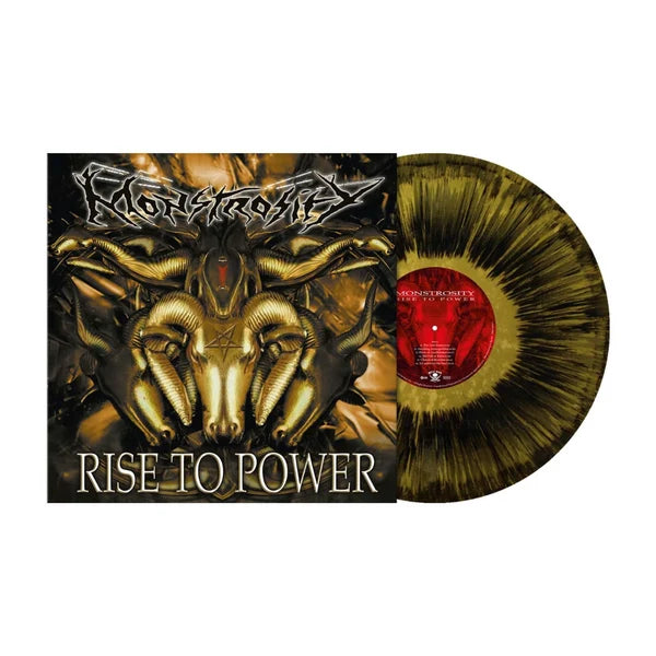 MONSTROSITY - Rise To Power (Metallic Gold Black Dust Vinyl)