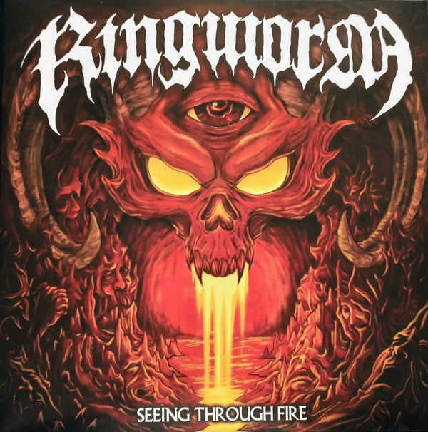 RINGWORM - Seeing Through Fire (Orange W/ Red & Magenta Splatter Vinyl)