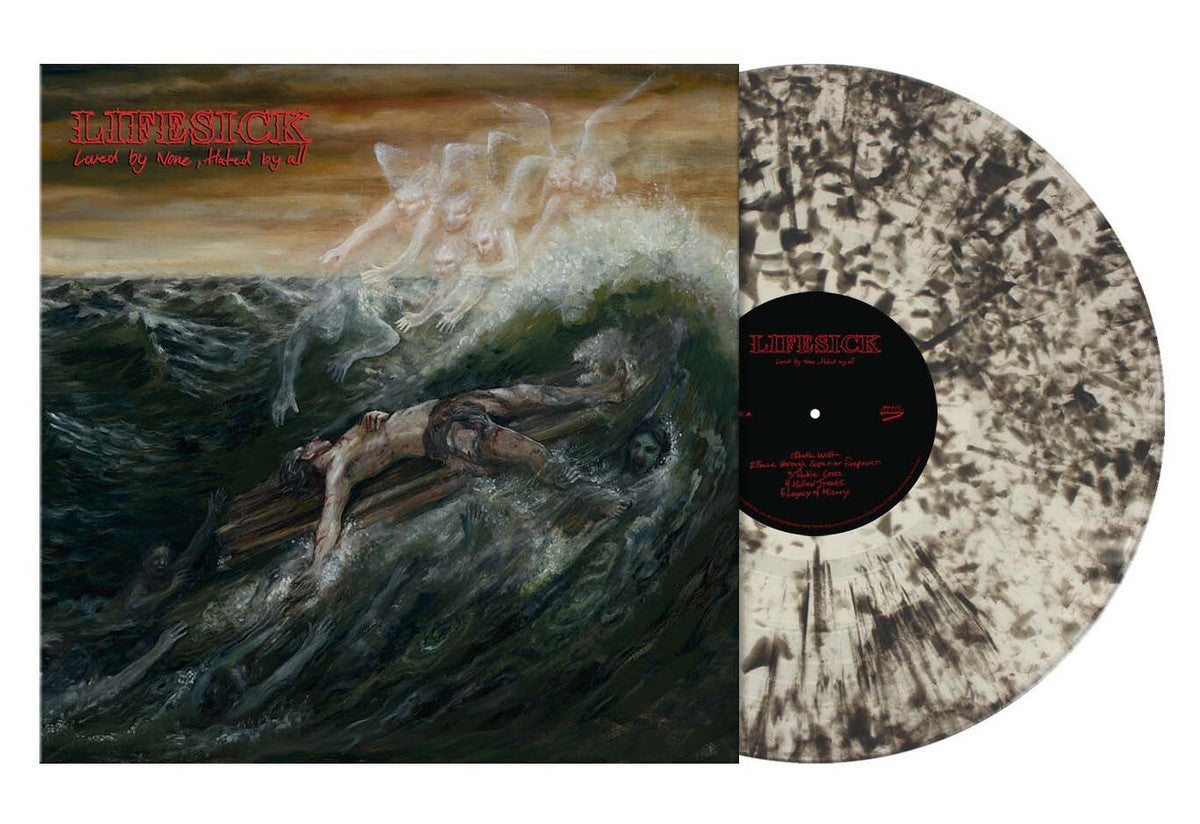 LIFESICK - Loved By None, Hated By All (Clear "Black Dust" Vinyl)