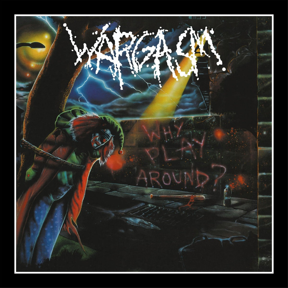 WARGASM - Why Play Around? (Transparent Blue/Black Marble Vinyl)
