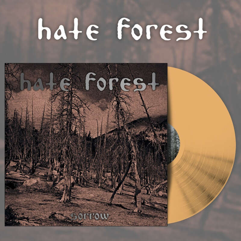 HATE FOREST - Sorrow (Mustard Colour Vinyl)