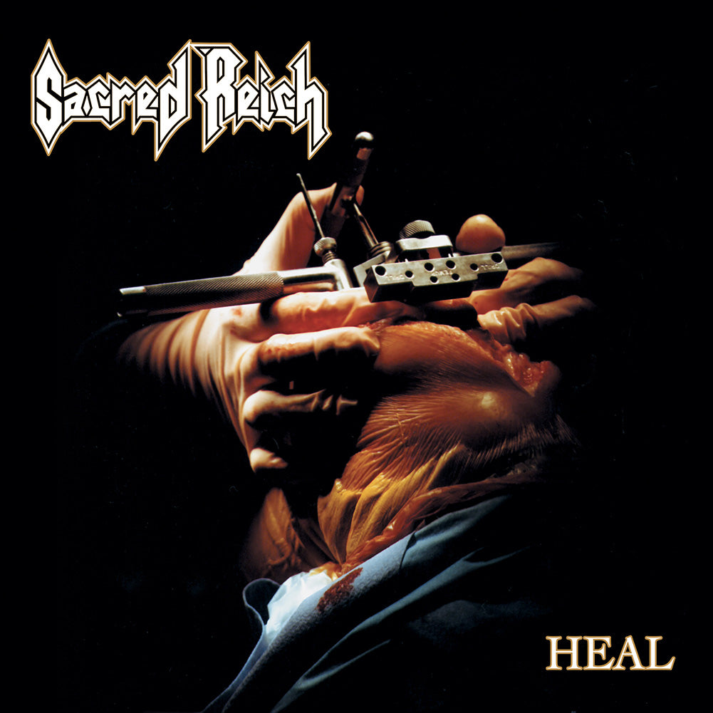 SACRED REICH - Heal (Transparant Steel-Blue Marbled Vinyl)