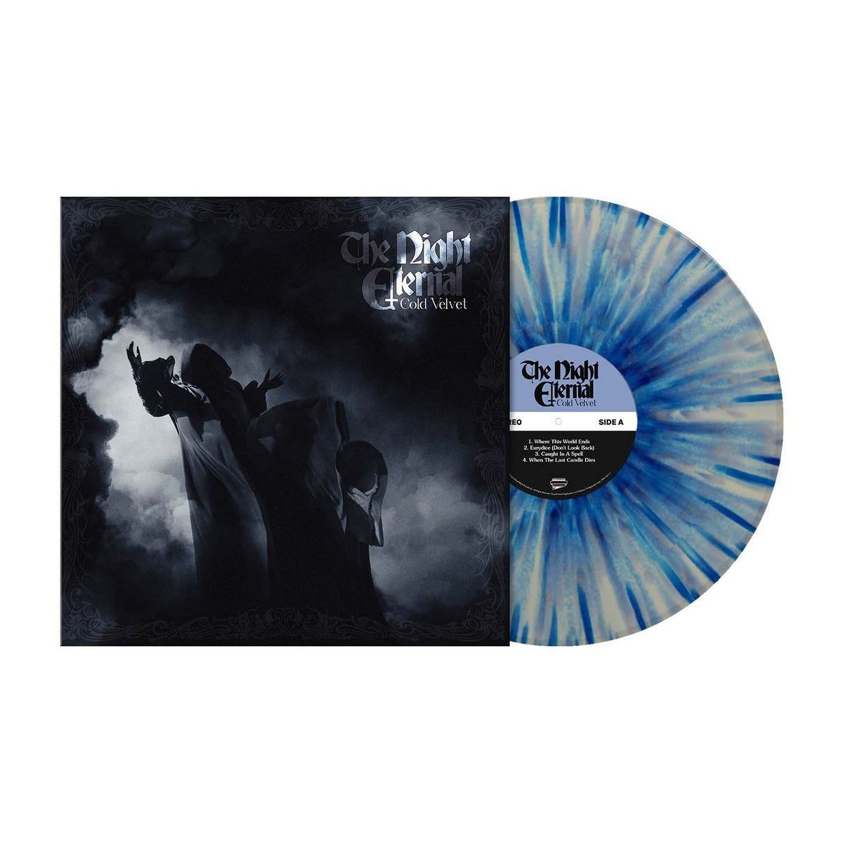 THE NIGHT ETERNAL - Cold Velvet (Light Grey Blue Splatter Vinyl)