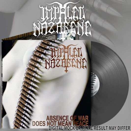 IMPALED NAZARENE - Absence Of War Does Not Mean Peace (Clear Ice Black Vinyl)