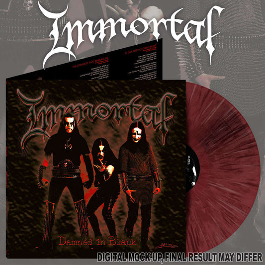 IMMORTAL - Damned In Black (Cherry Red Vinyl)