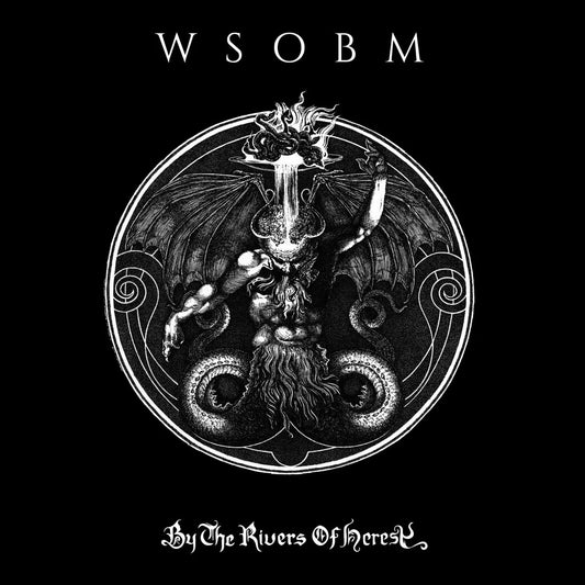 WHITE SNAKE OF BLACKENED MAZE - By The Rivers Of Heresy  (Black Vinyl)