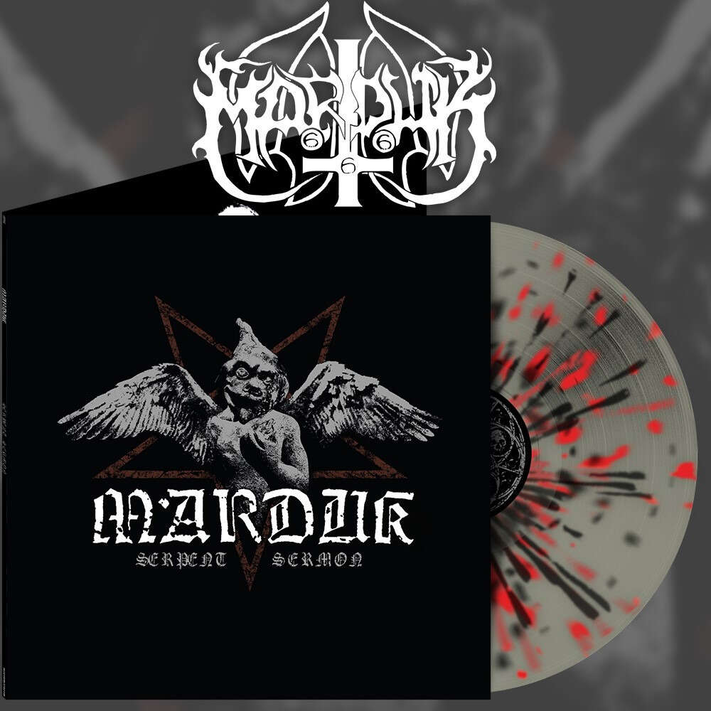 MARDUK - Serpent Sermon (Grey With Red/Black Splatter Vinyl)