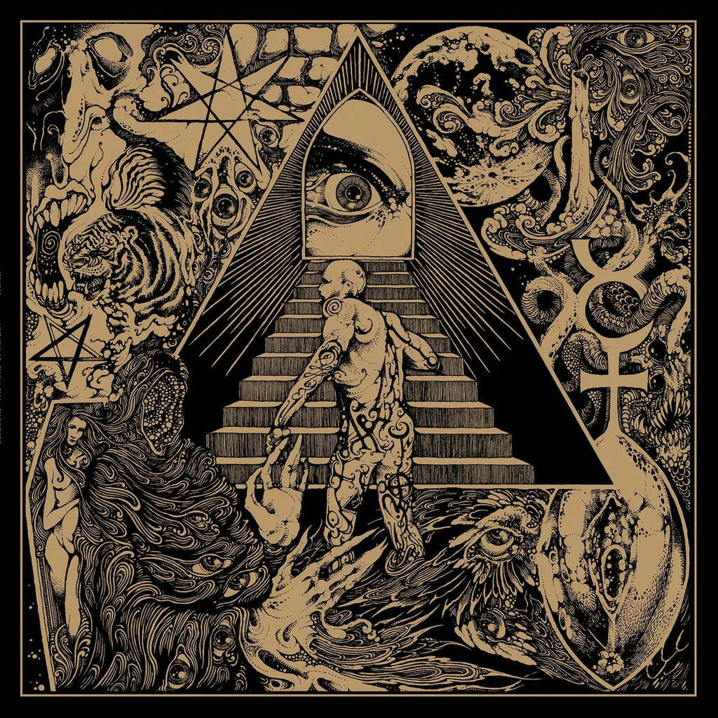 EGREGORE - The Word Of His Law (Gold Black Merge Vinyl)