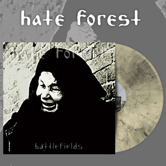 HATE FOREST - Battlefields (Marbled/Bone/Black  Vinyl)