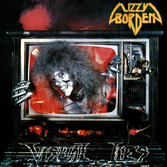 LIZZY BORDEN - Visual Lies (Clear/Red & Yellow Splatter Vinyl)