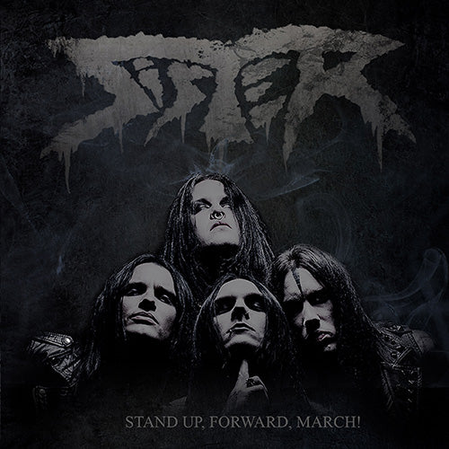 SISTER - Stand Up, Forward, March! (Cool Grey Marbled Vinyl )