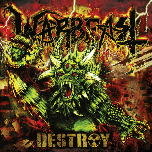 WARBEAST - Destroy (Transparent Red Vinyl)