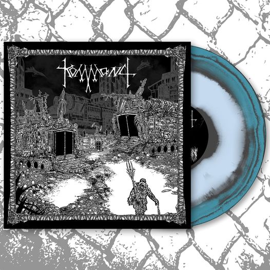 KOMMAND - Death Age ( Aqua Blue / Baby Blue / Gray Merge Vinyl)