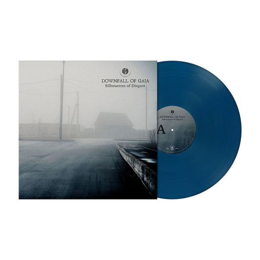 DOWNFALL OF GAIA - Silhouettes of Disgust (Blue/Green Marbled Vinyl)