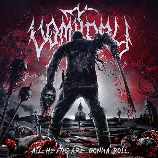 VOMITORY - All Heads Are Gonna Roll (Red Purple Splatter Vinyl)