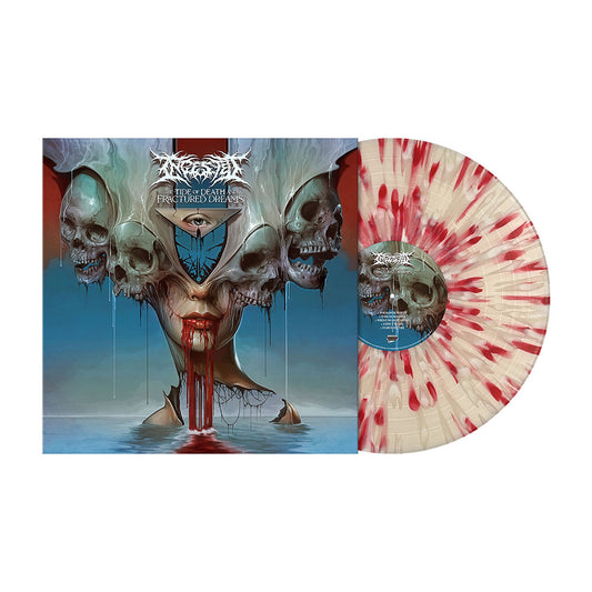 INGESTED - The Tide Of Death And Fractured Dreams (Splatter Vinyl)