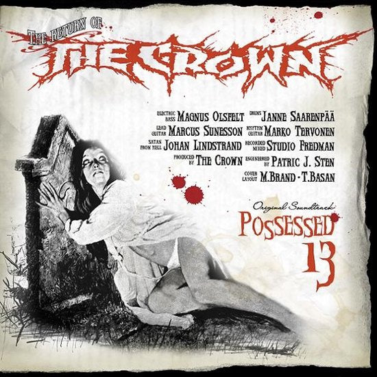 THE CROWN - Possessed 13 (Black Vinyl)
