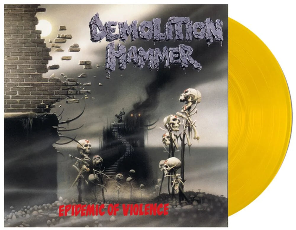 DEMOLITION HAMMER - Epidemic Of Violence (Yellow [Sun Transparent] Vinyl)